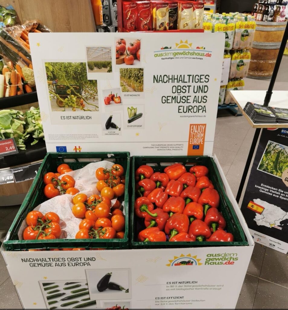 Mehr als 300 Verkaufsstellen in Deutschland bieten Informationen über Obst und Gemüse aus Solargewächshäusern - finden Sie sie!